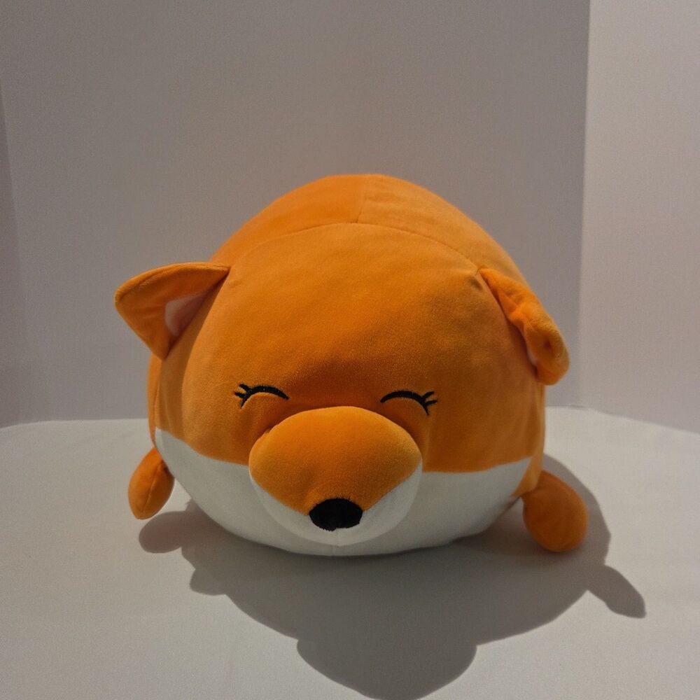Linzy Toys Orange Fox Plush Toy 15" Stuffed Animal